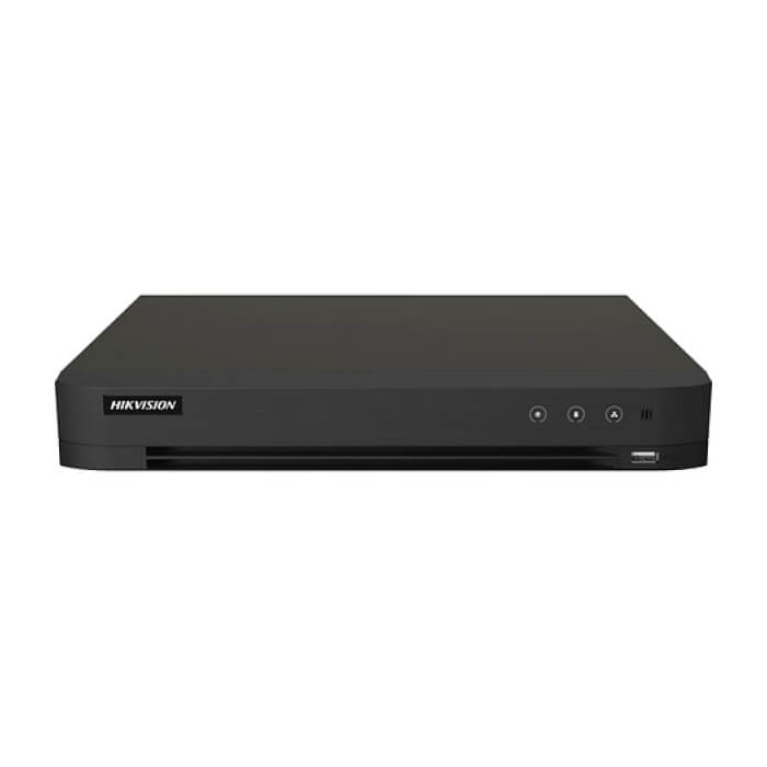 HikVision 16-ch 1080p 1U H.265 AcuSense DVR, 16 channels and 1 HDD 1U AcuSense DVR, Analog Video Input - 16-ch, IP Video Input - 8-ch (up to 24-ch), Up to 6 MP, H.265 Pro+, 1 SATA ID 92967 (тъмнейл - 4)