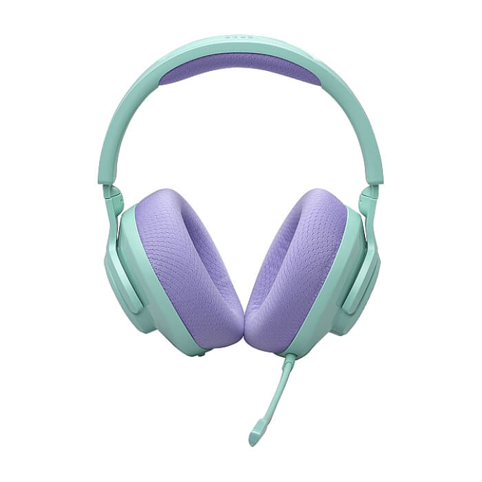 JBL QUANTUM 360 CYN Wireless over-ear gaming headset with surround sound and detachable mic ID 79514 (тъмнейл - 3)
