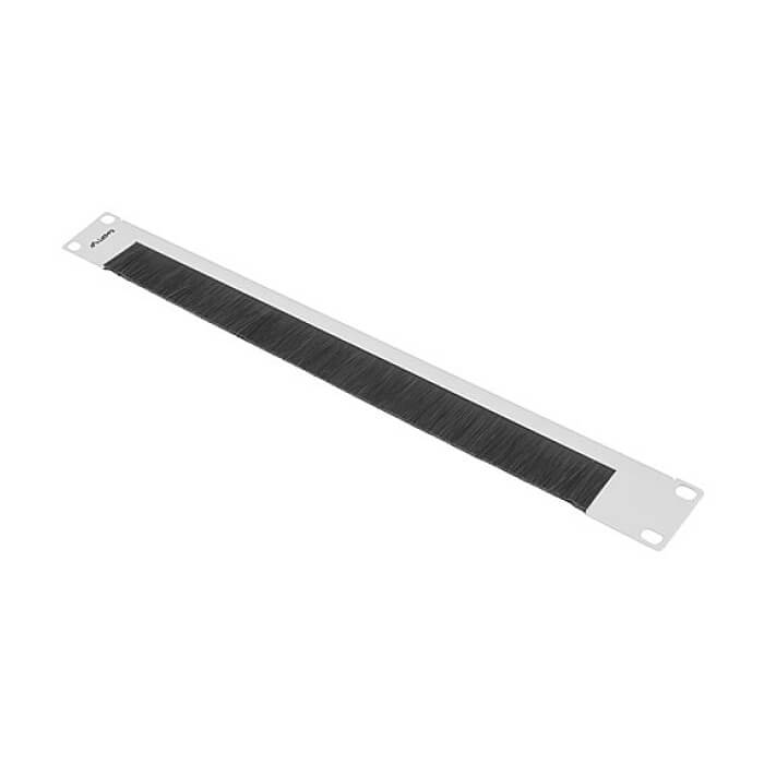 Lanberg 19" brush panel 1U AK-1103-S, grey ID 62876 (тъмнейл - 2)