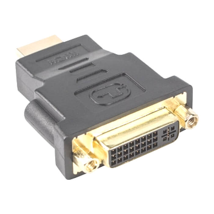 Lanberg adapter HDMI (m) -> DVI-D (f) (24+5) single link, black