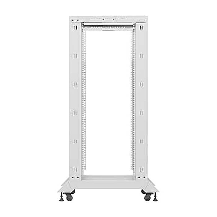 Lanberg open rack 27U 600x800, grey ID 96720 (тъмнейл - 4)