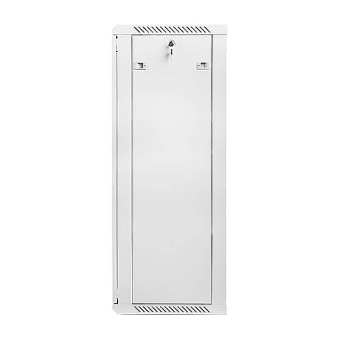 Lanberg rack cabinet 19” wall-mount 27U / 600x450 for self-assembly (flat pack), grey ID 71888 (тъмнейл - 2)
