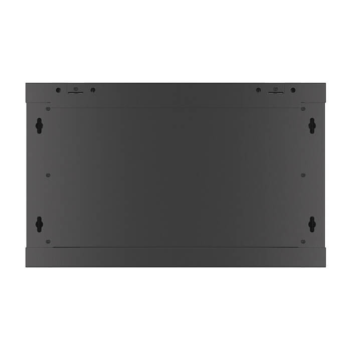 Lanberg rack cabinet 19" wall-mount 6U/600x450 for self-assembly with metal door black (flat pack) ID 87606 (тъмнейл - 4)