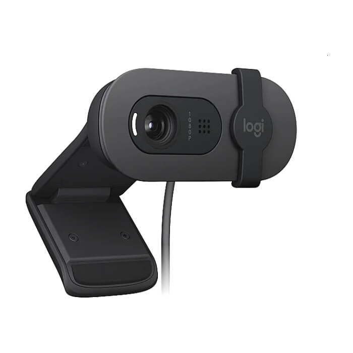 Logitech Brio 100 Full HD Webcam - GRAPHITE - USB - N/A - EMEA28-935 ID 71172 (тъмнейл - 3)
