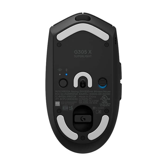Logitech G305 X Mouse, Superlight, BLACK-2.4GHZ-N/A-EER2-933-#933 (тъмнейл - 4)