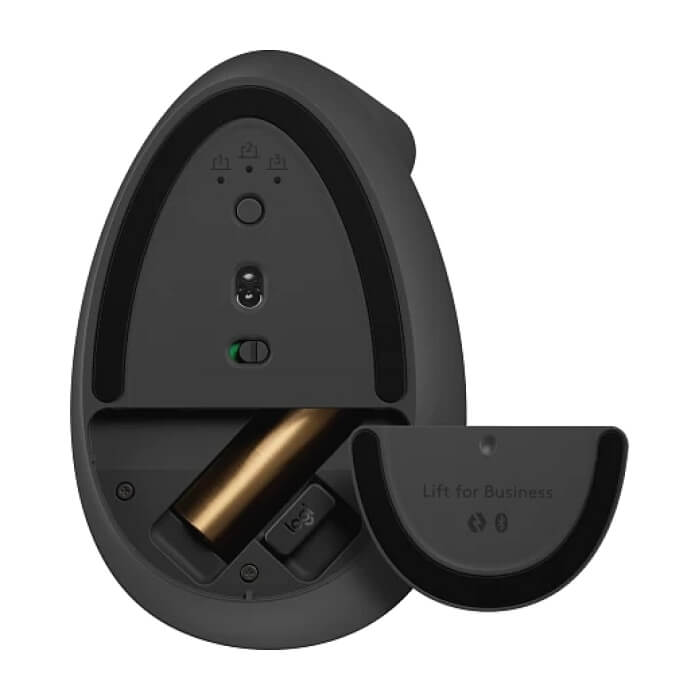 Logitech Lift Vertical Ergonomic Mouse for Business, Graphite (тъмнейл - 5)