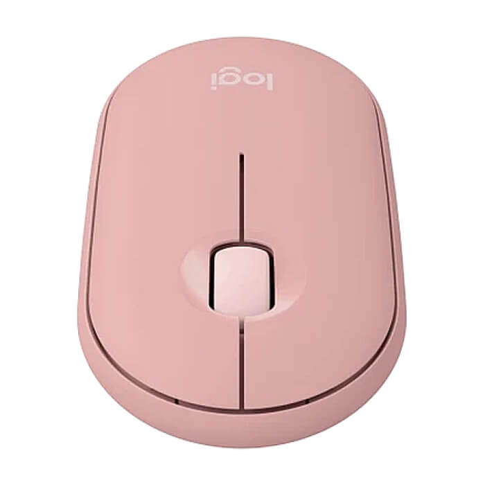 Logitech Pebble Mouse 2 M350s - TONAL ROSE - BT - N/A - EMEA-808 - DONGLELESS (тъмнейл - 3)
