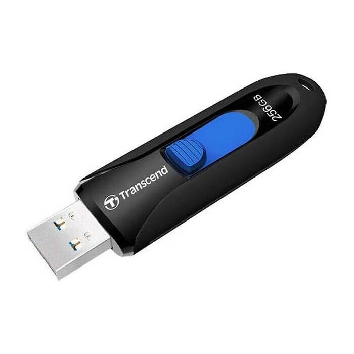 Transcend 256GB, USB3.1, Pen Drive, Capless, Black ID 74159 (тъмнейл - 4)