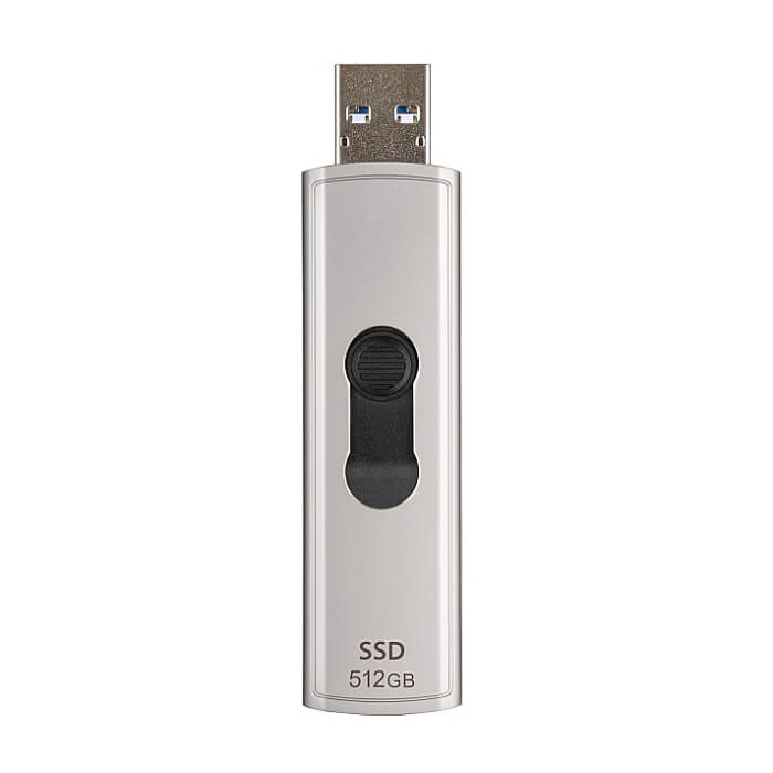 Transcend 512GB, External SSD, ESD320A, USB 10Gbps, Type-A ID 77107 (тъмнейл - 3)