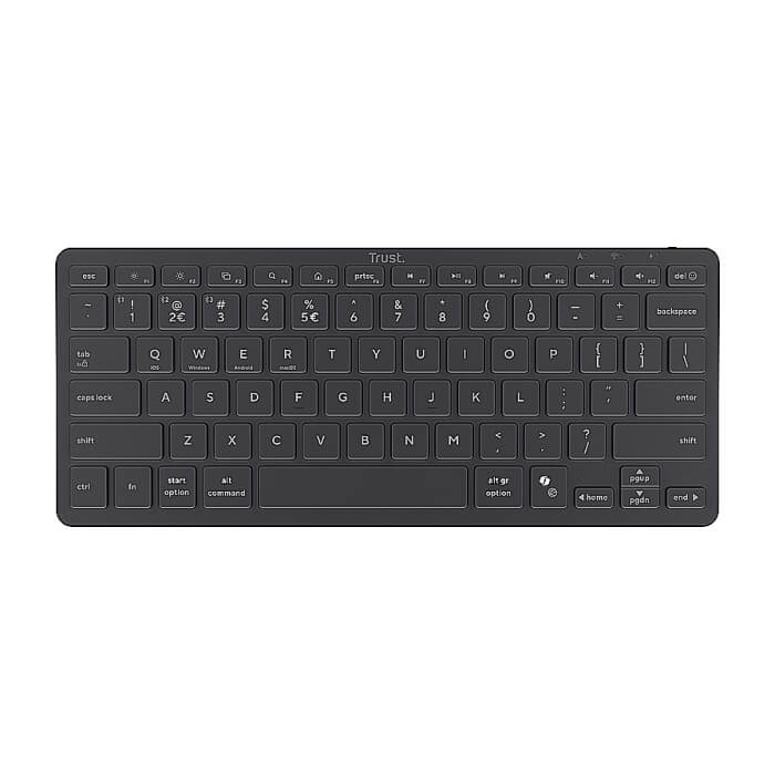 TRUST Nado II Multidevice Bluetooth Keyboard US на супер цена