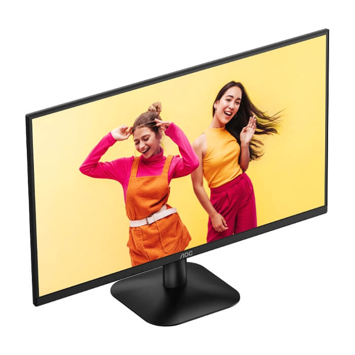 AOC 27B35HM, 27" VA WLED, 1920x1080@100Hz, 4ms GtG, 1ms MPRT, 250cd m/2, 3000:1, FlickerFree, Adaptive Sync, Low Blue Light, Tilt, D-SUB, HDMI ID 91514 (тъмнейл - 3)
