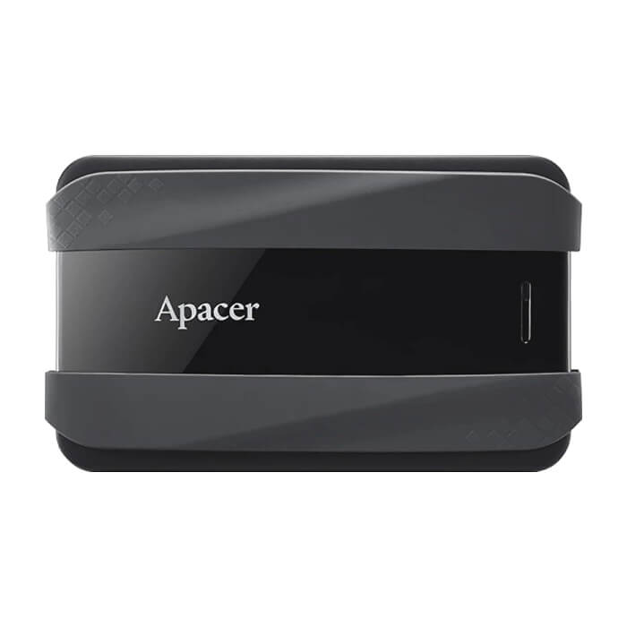 Apacer AC533, 5TB 2.5" SATA HDD USB 3.2 Portable Hard Drive Plastic / Rubber Jet black ID 73903 на супер цена от GT Computers Apacer AC533, 5TB 2.5" SATA HDD USB 3.2 Portable Hard Drive Plastic / Rubber Jet black ID 73903 на супер цена