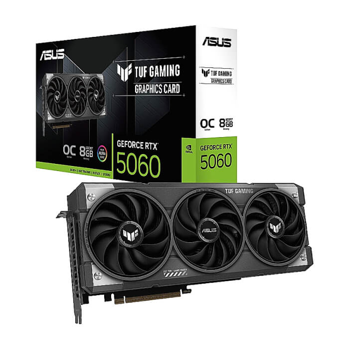 Asus TUF Gaming GeForce RTX 5060 8GB GDDR7 OC ID 90694 (тъмнейл - 2)