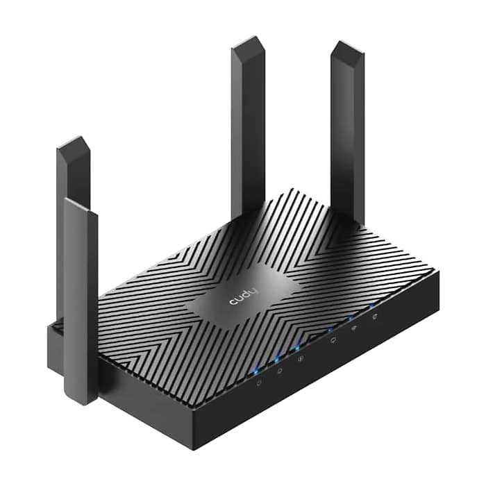 Cudy WR3000 AX3000 Gigabit Wi-Fi 6 Mesh Router 2402Mbps at 5GHz + 574Mbps at 2.4GHz, 4 x 10/100/1000Mbps Ports (тъмнейл - 4)