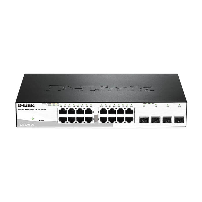 D-Link 16 10/100/1000 Base-T port with 4 x 1000Base-T /SFP ports на супер цена