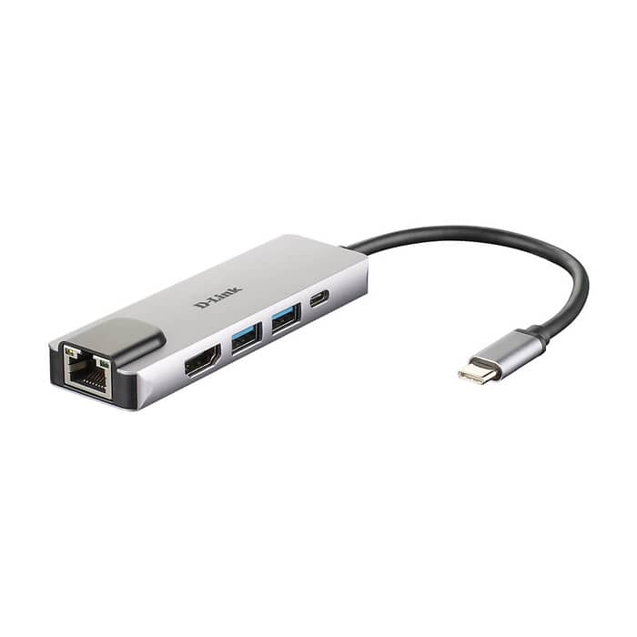 D-Link 5-in-1 USB-C Hub with HDMI/Ethernet and Power Delivery на супер цена