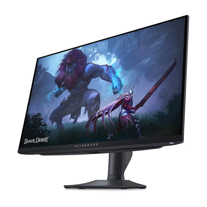 Dell Alienware AW2725DF, 26.7" QD-OLED Anti-reflection, IPS, 0.03ms, 1000 cd/m2, QHD (2560X1440), 360Hz, HDR-400, AMD FreeSyncPremium Pro+VESA, HDMI, DP, USB-C, USB 3.2, Height Adjustable, Pivot, Swivel, Tilt, Black ID 65206 (тъмнейл - 3)