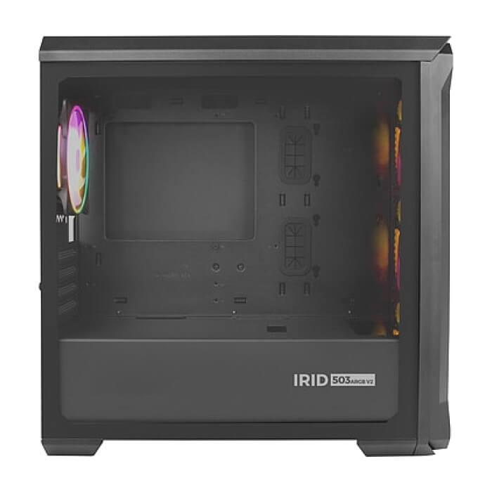 Genesis PC Case Irid 503 ARGB V2 MATX Mini Tower Window, Black ID 63616 (тъмнейл - 5)