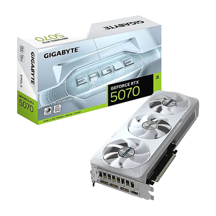 Gigabyte GeForce RTX 5070 12GB GDDR7 Eagle OC Ice SFF ID 98748 (тъмнейл - 5)