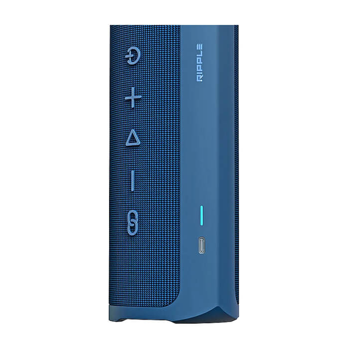 HiFuture Ripple Blue, 2-Way Speaker System, 20W*1+10W*1, IPX7 Waterproof, Up to 12 Hours Playtime, Bluetooth 5.3, Pair to Play (TWS Mode) ID 94762 (тъмнейл - 3)