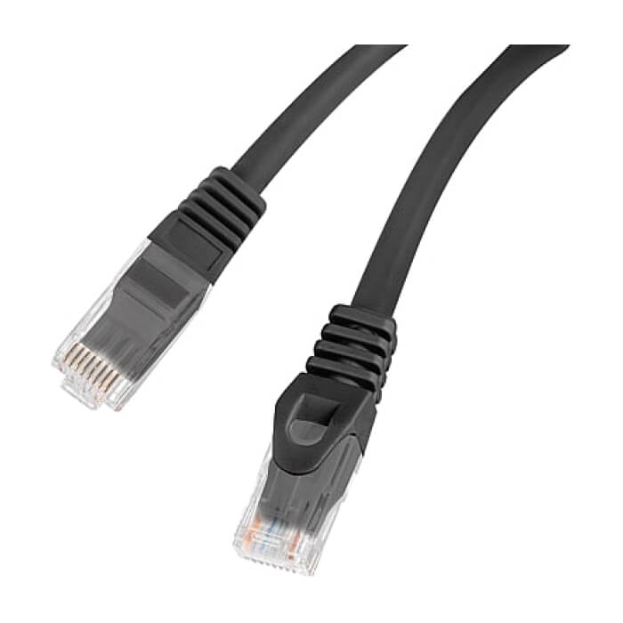 Lanberg patchcord CAT.6 utp lszh cu 2m black fluke passed ID 87232 (тъмнейл - 3)
