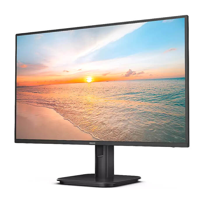 Philips 24E1N1100A, 23.8" IPS WLED, 1920x1080@100Hz, 4ms GtG, 1ms MPRT, 250cd m/2, 1300:1, Mega Infinity DCR, Adaptive Sync, FlickerFree, Low Blue Mode, 2Wx2, Tilt, D-SUB, HDMI ID 64957 (тъмнейл - 2)