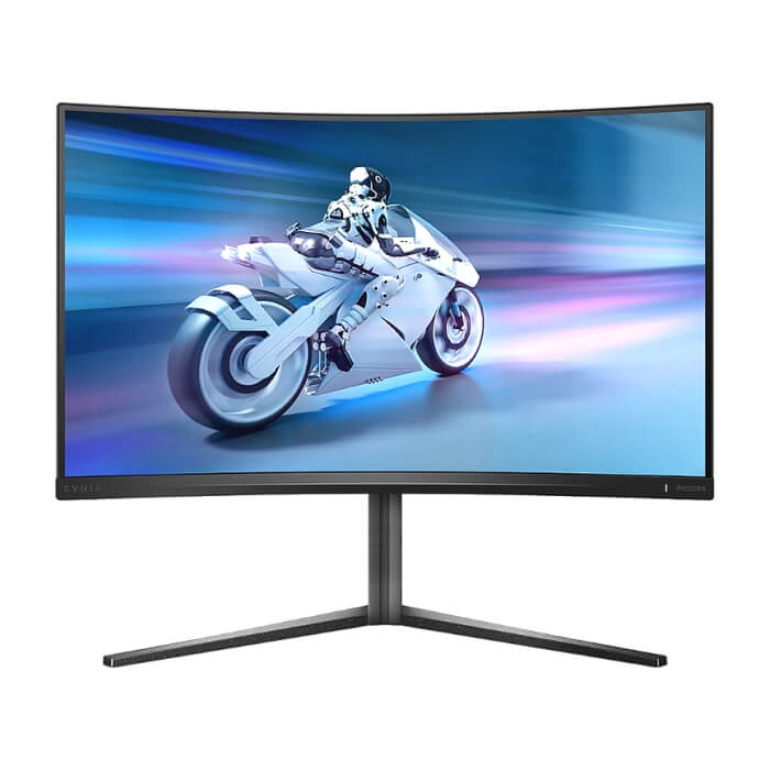 Philips Evnia 32M2C5500W, 31.5" Curved 1000R, Fast VA, WLED, 2560x1440@240Hz, 1ms GtG, 0.5ms MPRT, 500cd m/2, 4000:1, Mega Infinity DCR, Adaptive Sync, FlickerFree, Low Blue Mode, Tilt, Height Adjust, Swivel, 2xHDMI, 2xDP, USB hub ID 86263 на супер цена от GT Computers Philips Evnia 32M2C5500W, 31.5" Curved 1000R, Fast VA, WLED, 2560x1440@240Hz, 1ms GtG, 0.5ms MPRT, 500cd m/2, 4000:1, Mega Infinity DCR, Adaptive Sync, FlickerFree, Low Blue Mode, Tilt, Height Adjust, Swivel, 2xHDMI, 2xDP, USB hub ID 86263 на супер цена