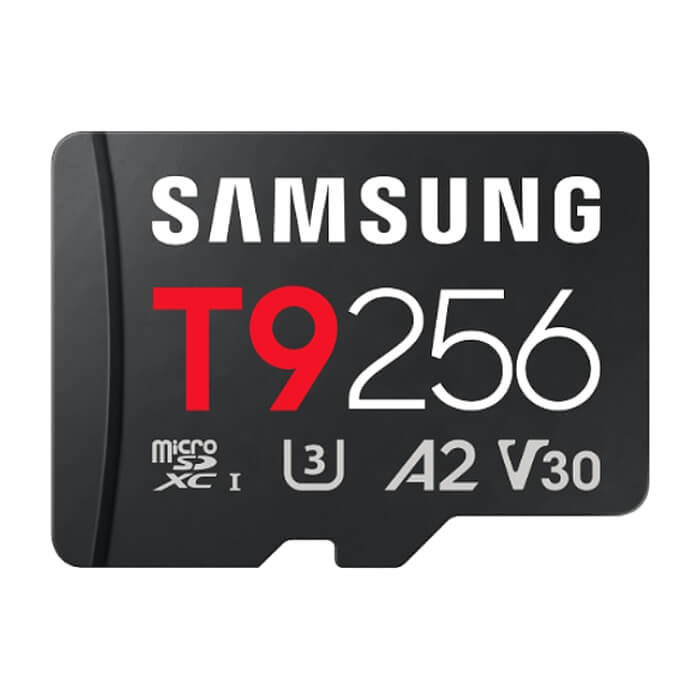 Samsung 256GB micro SD Card T9 UHS-I Read 200MB/s - Write 130MB/s Class 10 U3 V30 A2 ID 98081 на супер цена