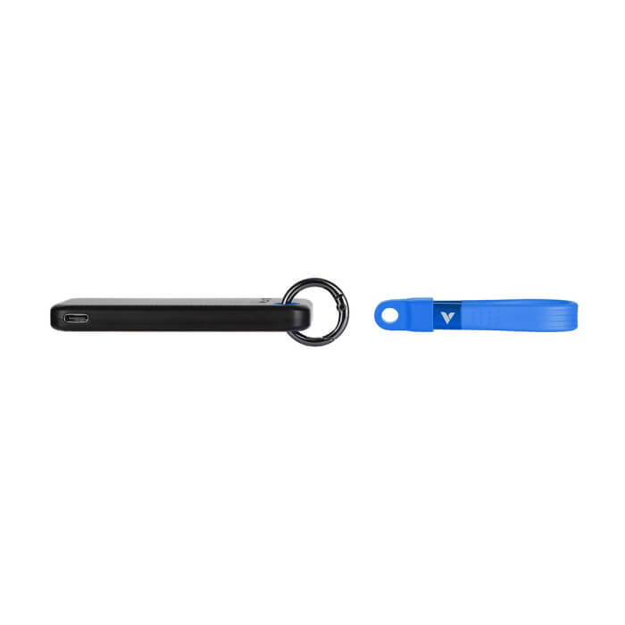 Verbatim Pocket SSD USB 3.2 Gen 2 1TB Black/Blue ID 84547 (тъмнейл - 4)