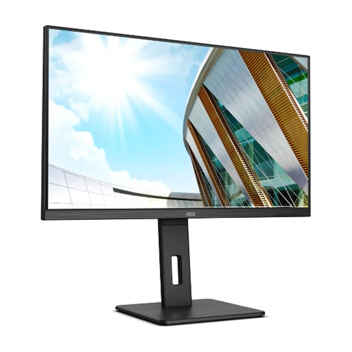 AOC U32P2, 31.5" VA WLED, 3840x2160@60Hz, 4ms GtG, 350cd m/2, 3000:1, 50M:1 DCR, Adaptive Sync, FlickerFree, Low Blue Light, 3Wx2, Tilt, Height Adjust, Pivot, Swivel, 2xHDMI, DP, USB hub ID 85256 (тъмнейл - 4)