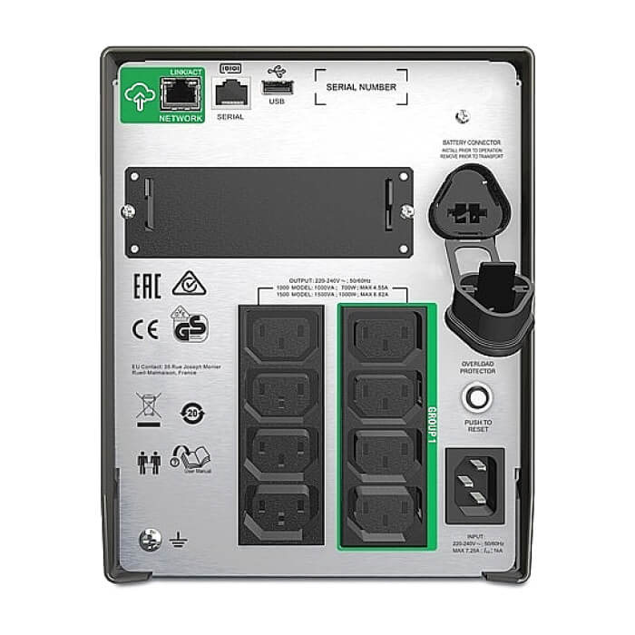 APC Smart-UPS 1500VA LCD 230V with SmartConnect ID 75491 (тъмнейл - 2)