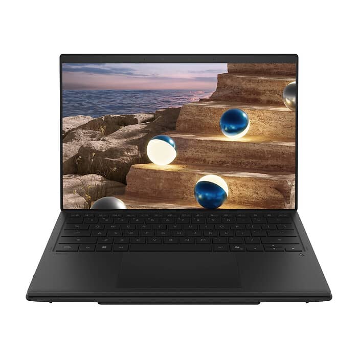 Asus ZenBook Duo 14 UX8407AA-SN130X, Screen Pad Plus, INTEL Ultra 9 PTL U9-H484 (16C) 14" OLED, WQXGA+ ( 2880X1800 ) 16:10Touch, 32GB, 2TB SSD, Soft Keyboard, Windows 11 Pro, ID 99393 (тъмнейл - 3)