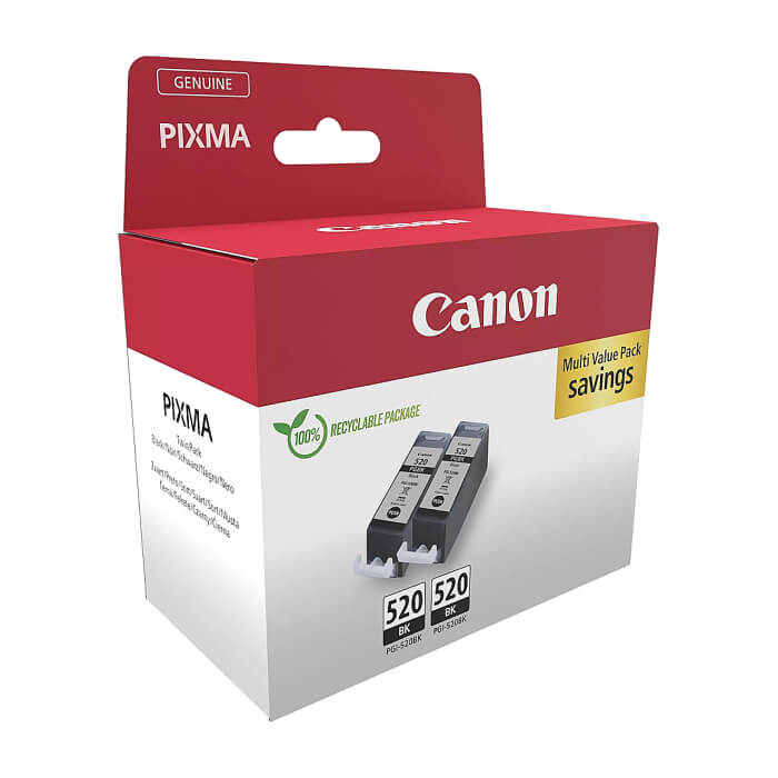 Canon PGI-520BK Twin Pack ID 69724 на супер цена от GT Computers Canon PGI-520BK Twin Pack ID 69724 на супер цена