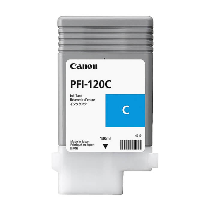 Canon Pigment Ink Tank PFI-120, Cyan ID 70571 Canon Pigment Ink Tank PFI-120, Cyan ID 70571