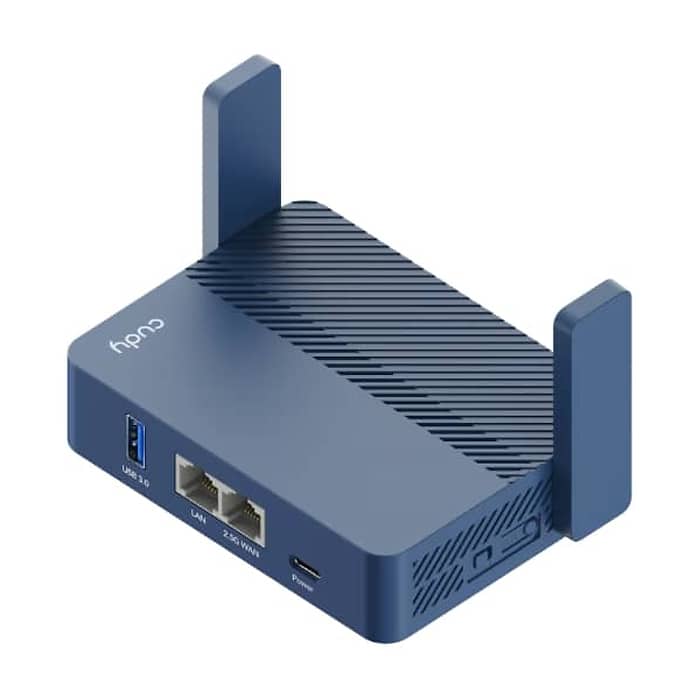 Cudy TR3000 AX3000 2.5G Wi-Fi 6 Router with USB Dual-Band 2402Mbps at 5GHz + 574Mbps at 2.4GHz (тъмнейл - 3)