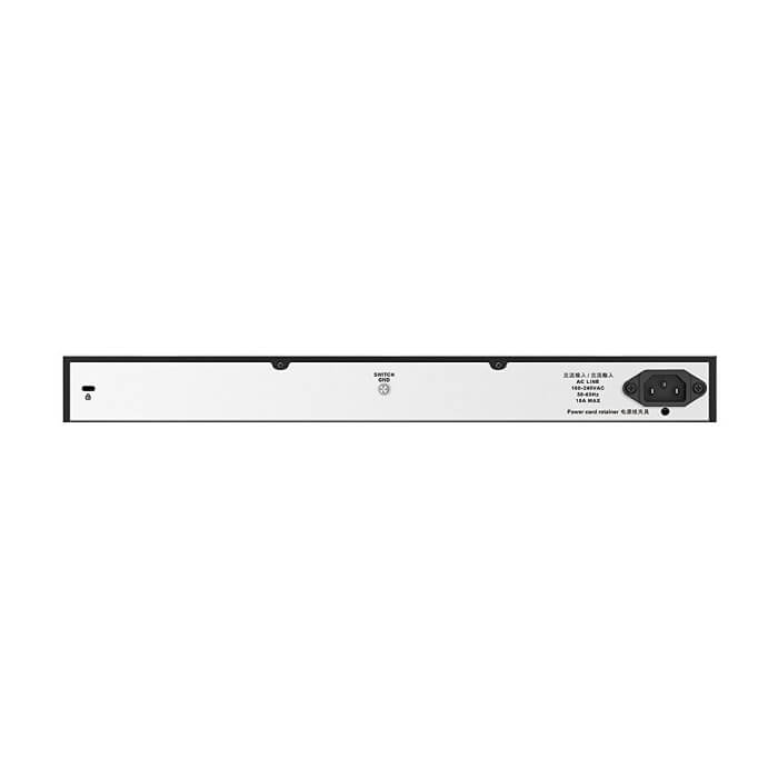 D-Link 24-Port Desktop Gigabit PoE + 2GE Combo Switch (тъмнейл - 3)