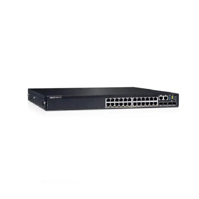 Dell EMC PowerSwitch N2224PX-ON, 24x1/2.5G, PoE 30W/60W, 4x25G, 2x40G Stacking, 1xAC PSU, IO/PS airflow, OS6, Lifetime Limited Hardware Warranty на супер цена
