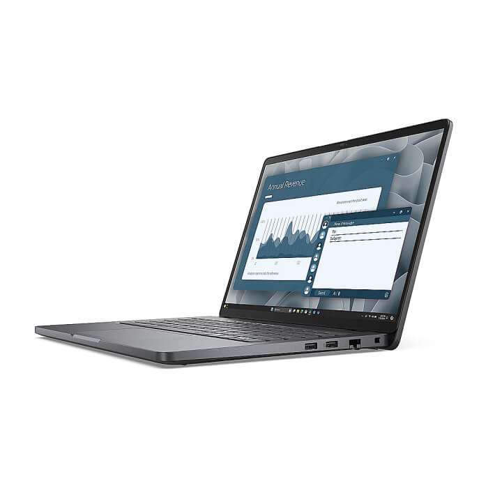 Dell Pro 14 PC14255, AMD Ryzen 5 PRO 230 (22 MB cache, 6cores,  up to 4.9 GHz, 16 TOPS NPU), 14" FHD+(1920x1200) IPS, 300nits AG, 16 GB: 1 x 16 GB, DDR5, 5600 MT/s, 512 GB SS ID 90463 (тъмнейл - 3)