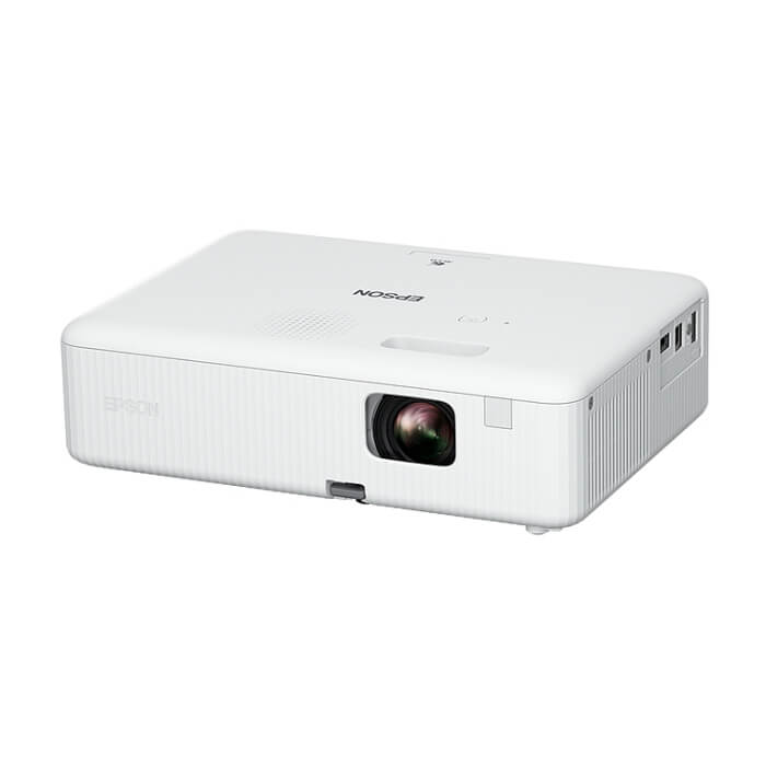Epson CO-FH01, Full HD 1080p (1920 x 1080, 16:9), 3000 ANSI lumens, 16 000:1, WLAN (optional), USB 2.0, HDMI, Lamp warr: 6000h, Warr: 24 months, White ID 65726 (тъмнейл - 2)