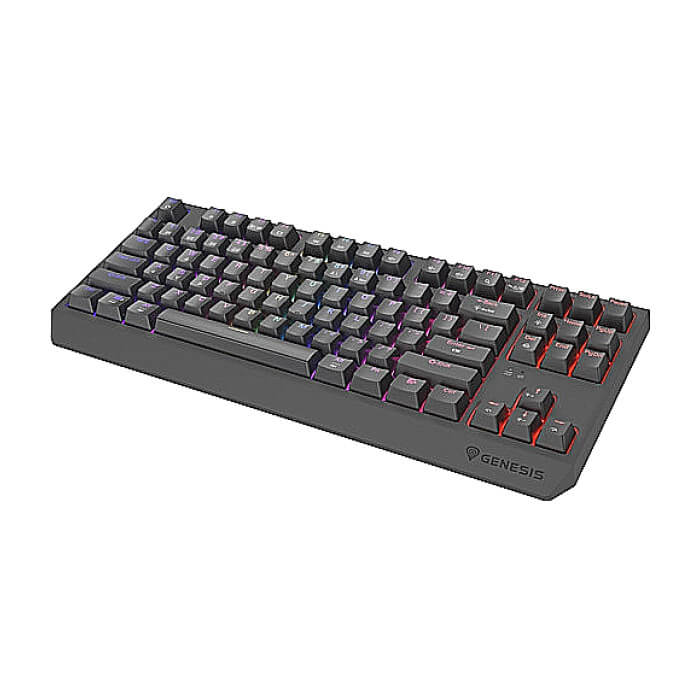 Genesis Gaming Keyboard Thor 230 TKL Wireless US Black RGB Mechanical Outemu Silent Lemon на супер цена