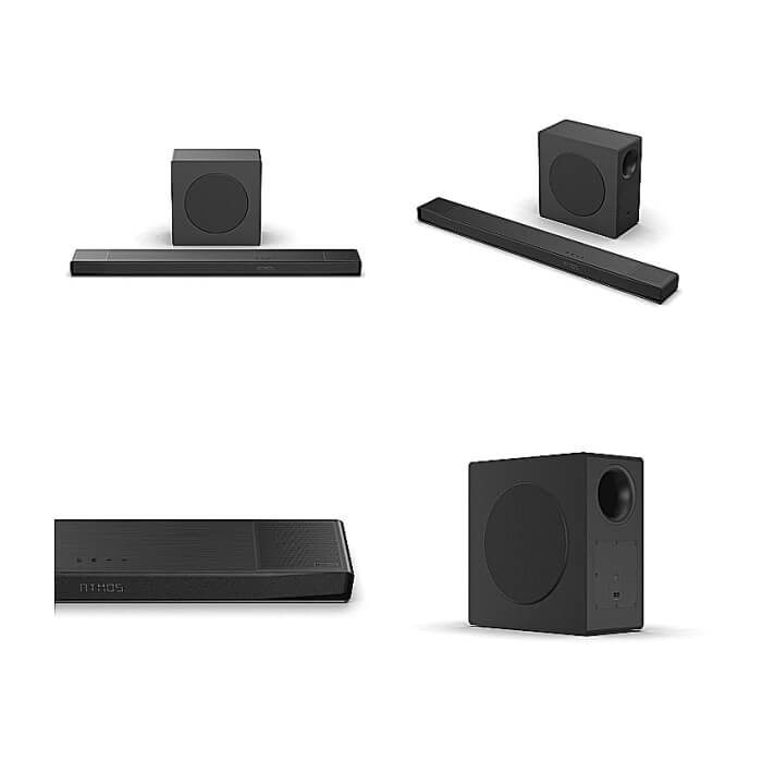 Hisense AX3120Q ,3.1.2 Ch., 440W, BT, Dolby Atmos, Black (тъмнейл - 4)