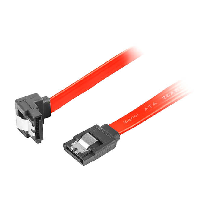 Кабел - Lanberg SATA DATA II (3GB/S) F/F cable 100cm metal clips angled, red ID 72701 на супер цена от GT Computers Кабел - Lanberg SATA DATA II (3GB/S) F/F cable 100cm metal clips angled, red ID 72701 на супер цена