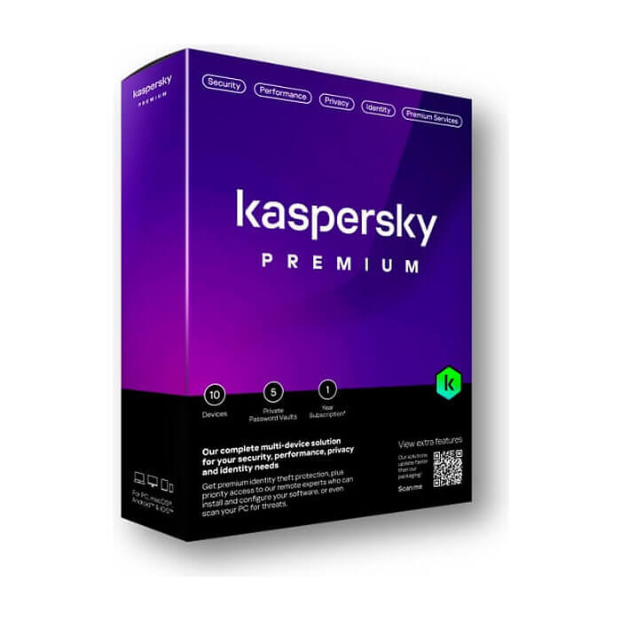 Kaspersky Premium + Customer Support Eastern Europe Edition. 20-Device 1 year Base Download Pack ID 74821 на супер цена