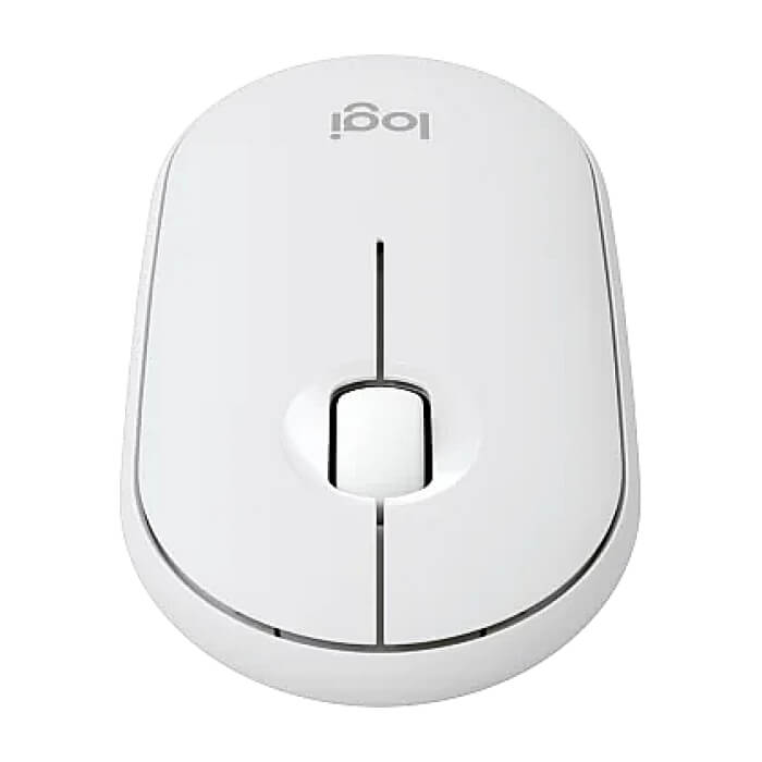 Logitech Pebble Mouse 2 M350s - TONAL WHITE - BT - N/A - EMEA-808 - DONGLELESS (тъмнейл - 3)