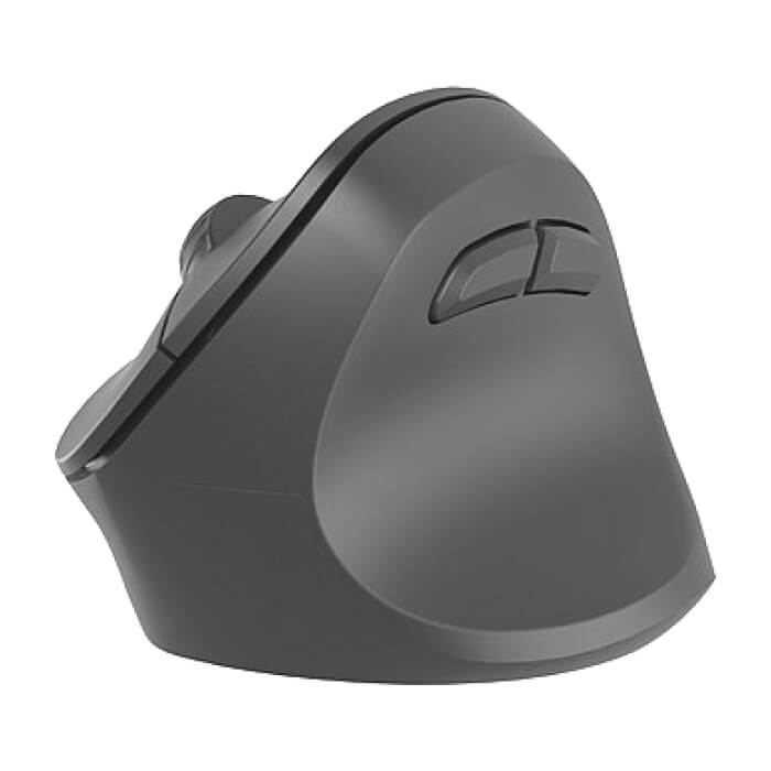 Natec Vertical Mouse Crake 2 BLUETOOTH 5.2 + 2.4GHZ BLACK 2400dpi, Right handed, black (тъмнейл - 3)