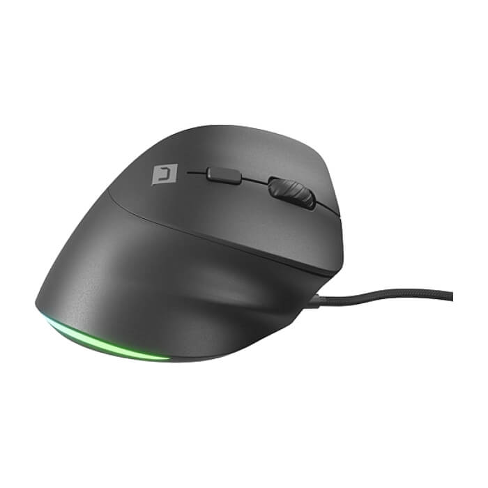 Natec Vertical Mouse Crake 2 Pro 12800DPI Optical Black (тъмнейл - 3)