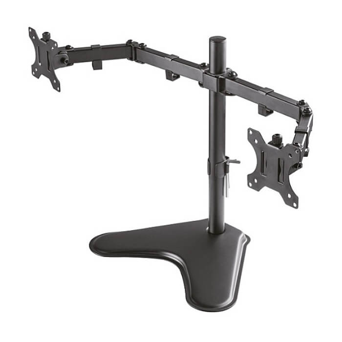 Neomounts by NewStar Flat Screen Desk Mount (stand) for 2 Monitor Screens ID 66831