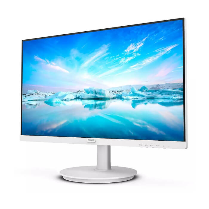 Philips 271V8AW, 27" IPS WLED, 1920x1080@75Hz, 4ms GtG, 250cd m/2, 1000:1, Mega Infinity DCR, Adaptive Sync, FlickerFree, Low Blue Mode, 2Wx2, Tilt, D-SUB, HDMI, White ID 64937 (тъмнейл - 2)