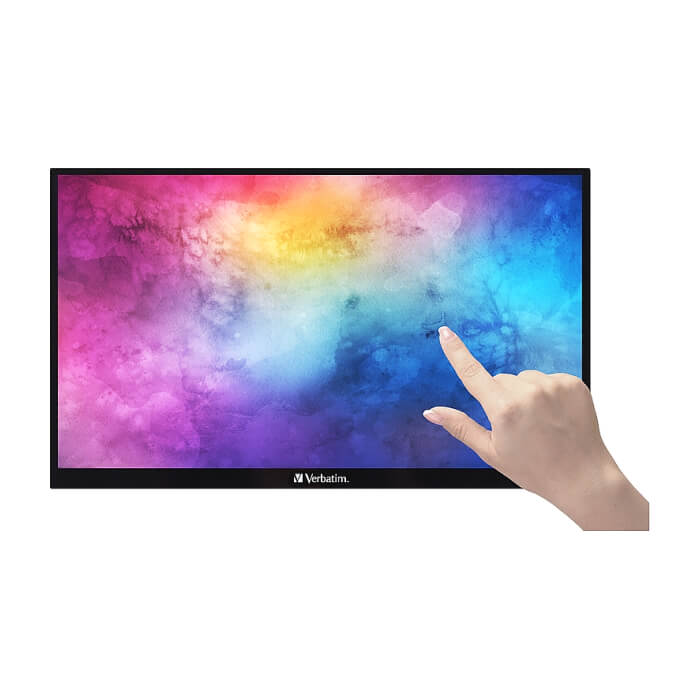 Verbatim PMT-15 Portable Touchscreen Monitor 15.6" Full HD 1080p Metal Housing ID 64824 на супер цена