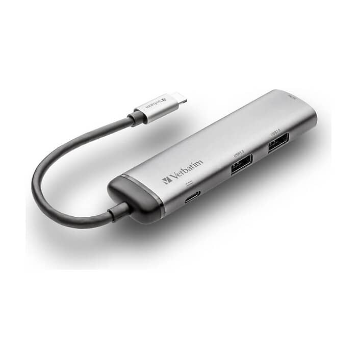 Verbatim USB-C Multiport Hub USB 3.1 Gen1/USB 3.0/HDMI (тъмнейл - 2)
